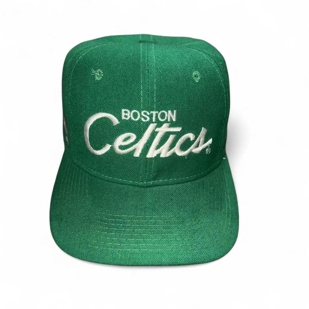 Vintage‎ Boston Celtics Hat Cap Snap Back Mens One Size NBA Sports Specialties